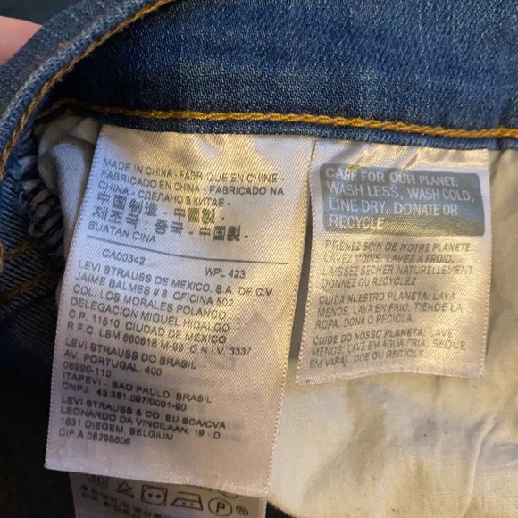 Mile high super skinny medium wash distressed jeans - Picture 6 of 7